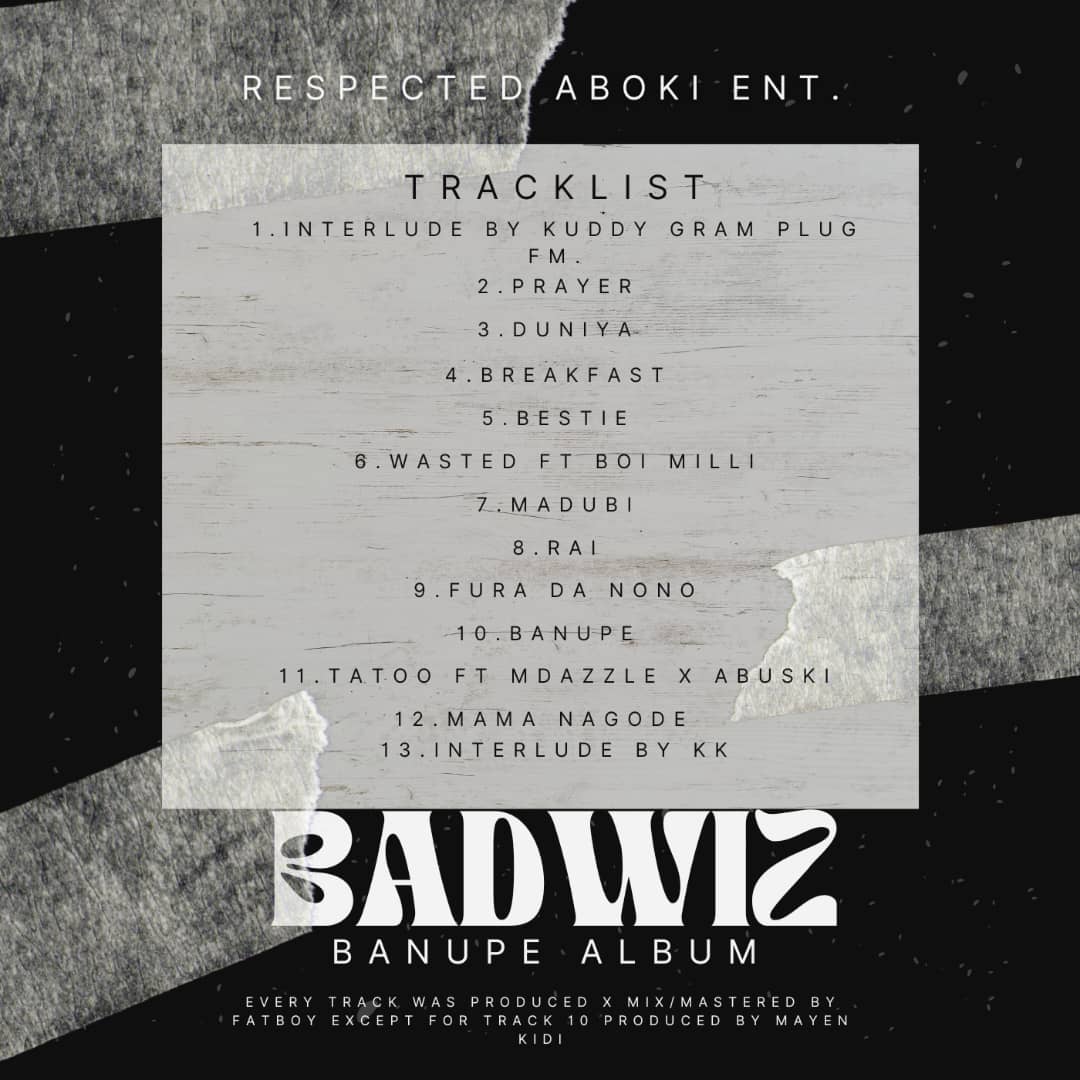 Finally Badwiz Released His BANUPE EP Art Cover Project, Badwiz BANUPE EP, Download Badwiz BANUPE EP, BANUPE EP by Badwiz Download, Full BANUPE EP zip, Badwiz BANUPE,