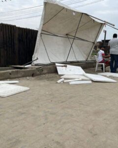 Jaguda People Attack Polling Unit Near Agungi, A Suburb Of Lekki, In Lagos State. 