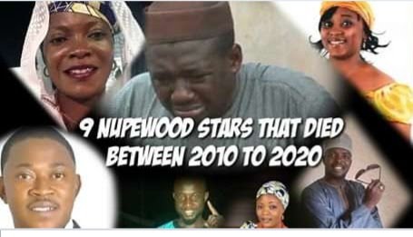 Nupewood Stars That Died Between 2010 To 2020, nupefilm artist and actress that deid, deid Nupe film actors