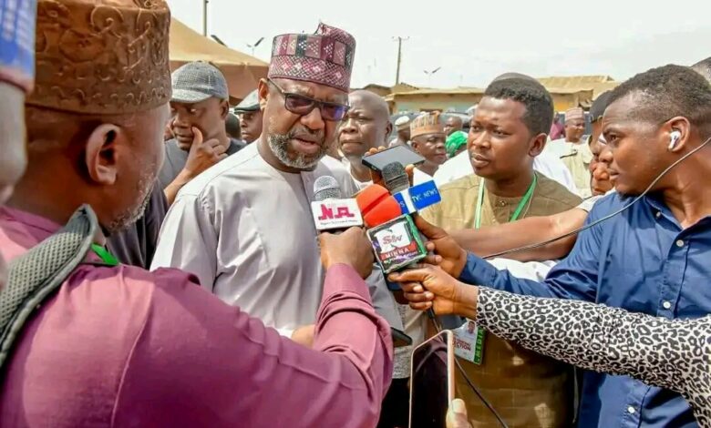 GOVERNOR ABUBAKAR SANI BELLO SAYS THE GUBERNATORIAL, STATE HOUSE OF ASSEMBLY ELECTION IS SEAMLESS