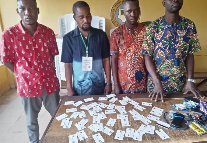 Party Agents Nabbed With Credit Cards In Ogun