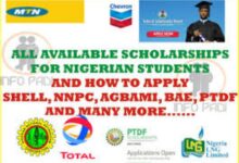 Scholarship For O Level Students In Nigeria